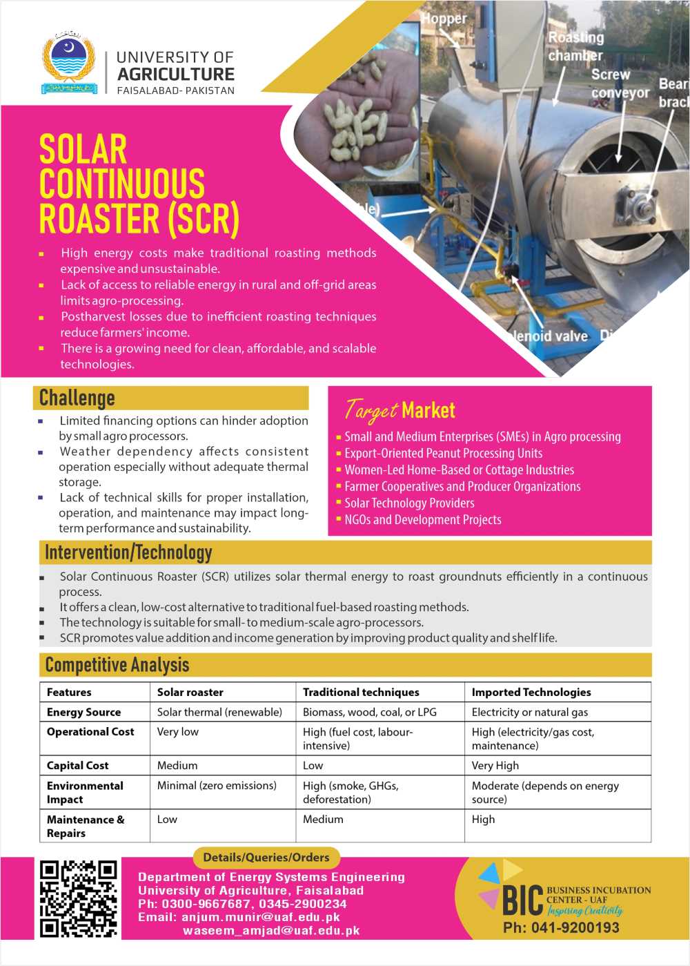 SOLAR CONTINUOUS ROASTER